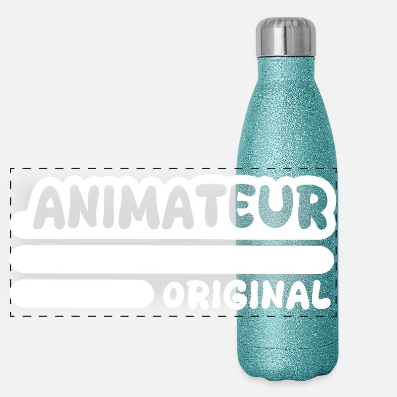 Beruf Animateur Panorama Glitzer Isolierflasche 500 ml