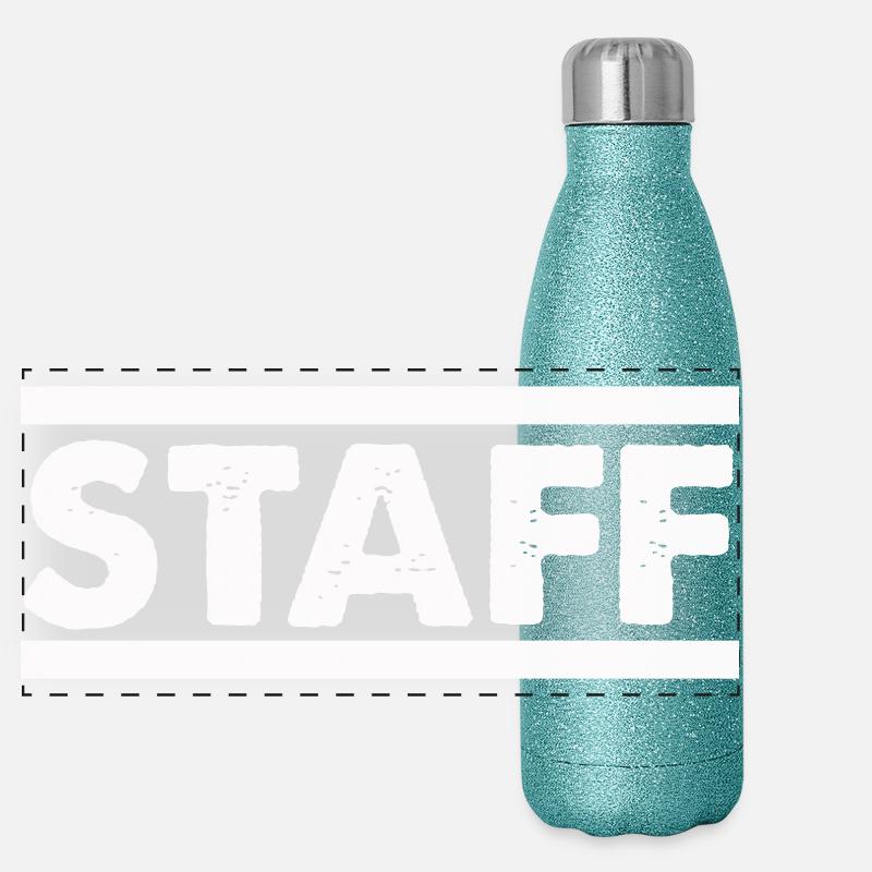 Staff Panoramic Glitter Thermal Bottle 500 ml