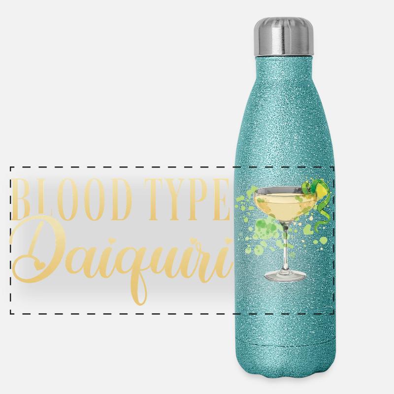 Hen Party Blood Type Daiquiri Panoramic Glitter Thermal Bottle 500 ml