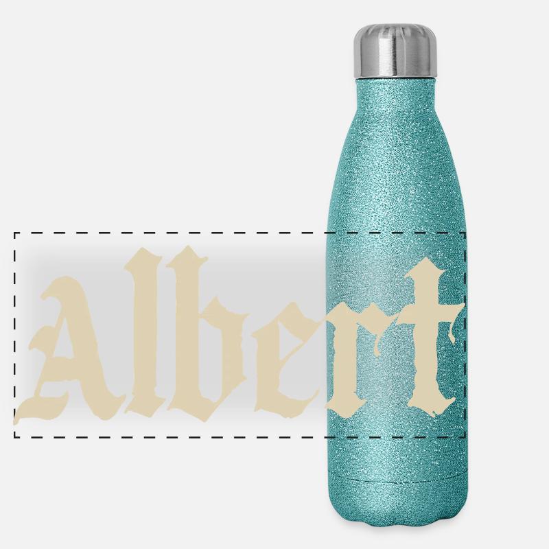 Écriture gothique Albert Gourde isotherme panoramique pailletée 500 ml