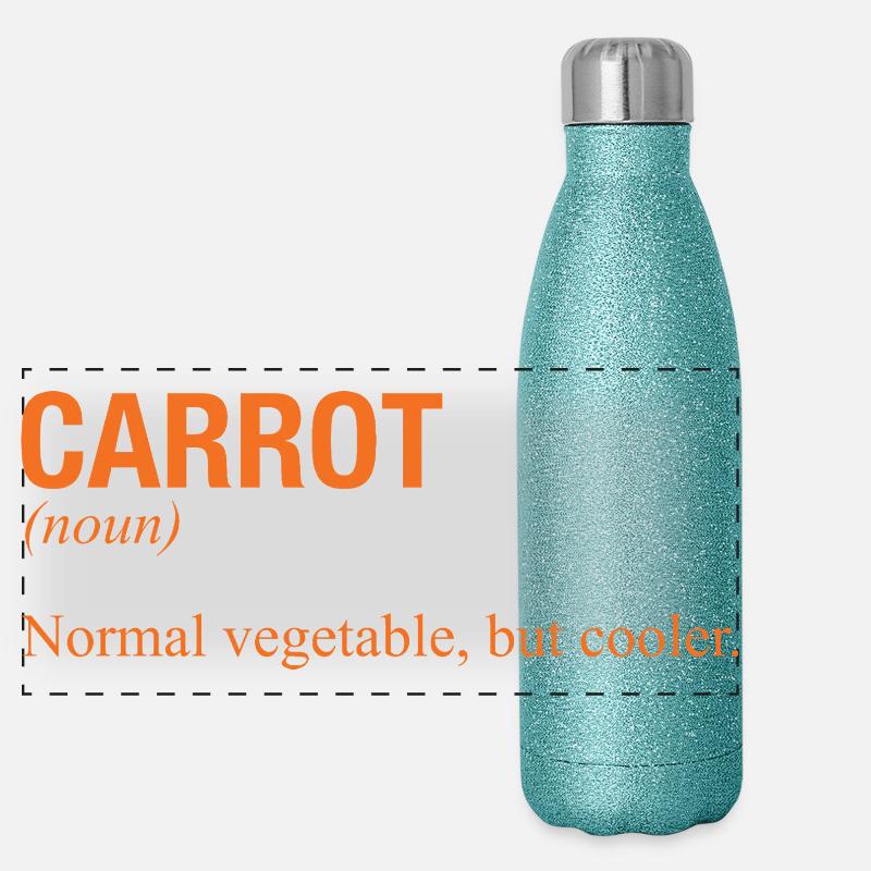 CARROT Panoramic Glitter Thermal Bottle 500 ml
