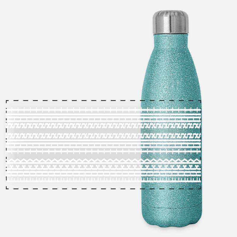 f *** this s *** Hidden Message Joke Funny Message Panoramic Glitter Thermal Bottle 500 ml