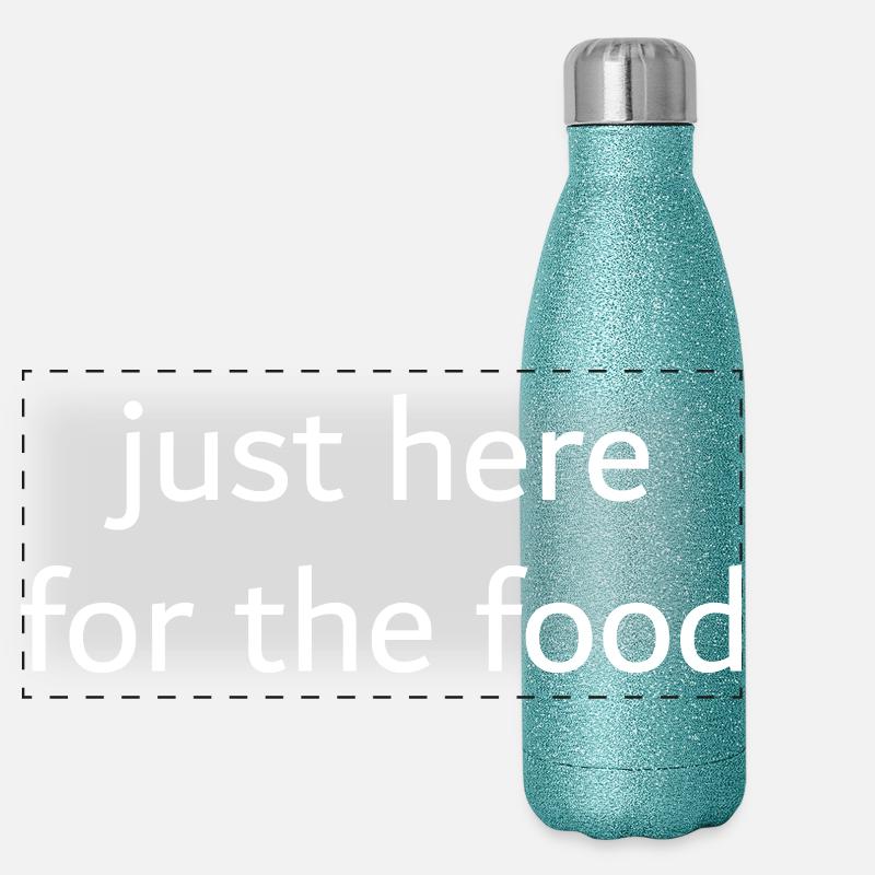 Dicton gourmand Gourde isotherme panoramique pailletée 500 ml