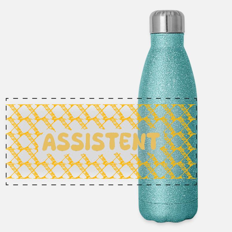 Job Assistent Panorama Glitzer Isolierflasche 500 ml