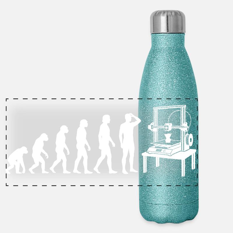 Évolution de l’impression 3D – Du singe au créateur Gourde isotherme panoramique pailletée 500 ml