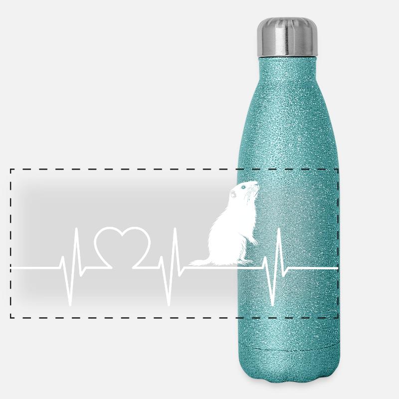 Marmots Groundhog Panoramic Glitter Thermal Bottle 500 ml