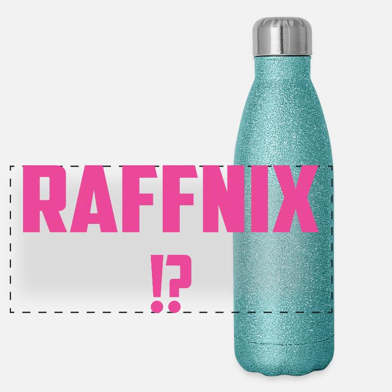Raffnix Gourde isotherme panoramique pailletée 500 ml