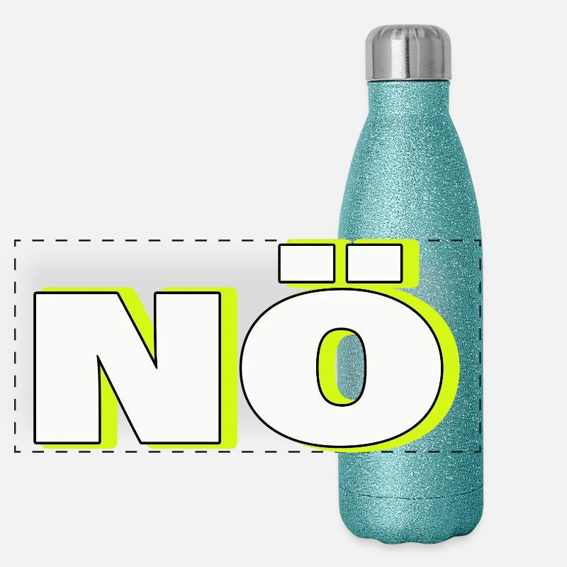 NEJ Termoflaske i rustfrit stål med glimmer