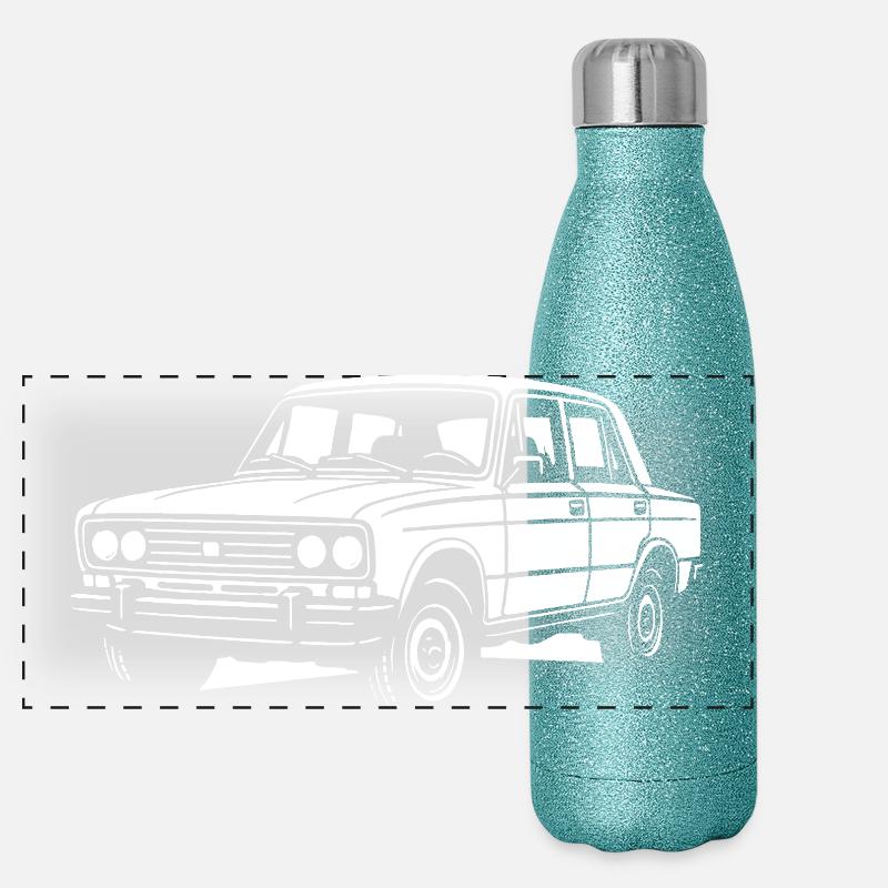 Des classiques de caractère Gourde isotherme panoramique pailletée 500 ml