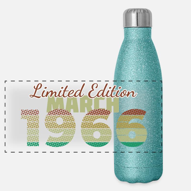 60e anniversaire Édition Limitée (SCR) 03/1966 Gourde isotherme panoramique pailletée 500 ml