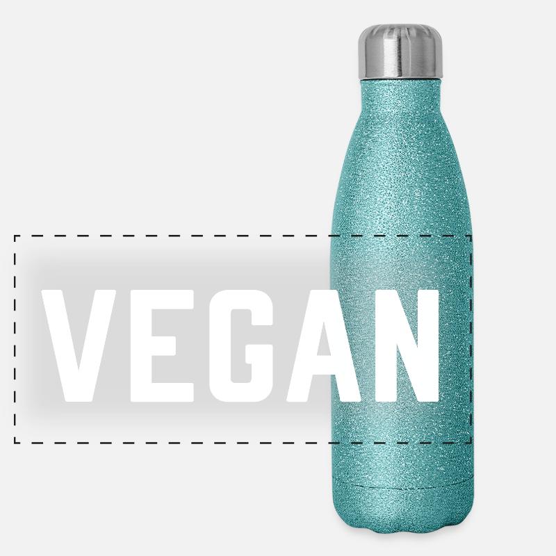 vegan Gourde isotherme panoramique pailletée 500 ml