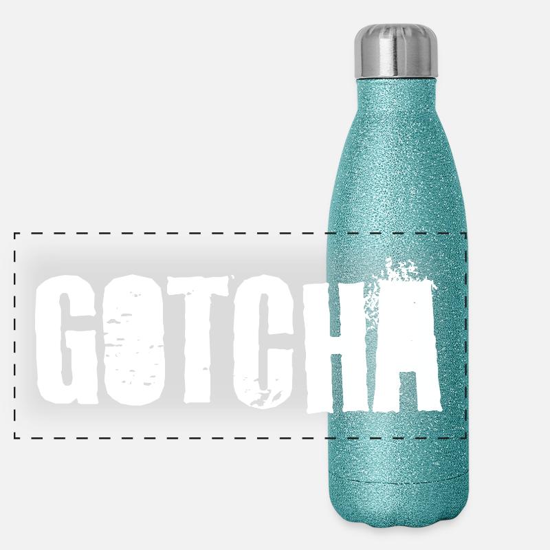 Gotcha Panorama Glitzer Isolierflasche 500 ml