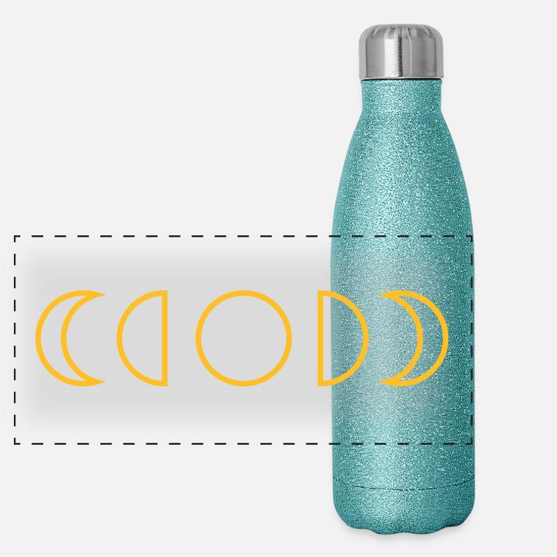 moon Panoramic Glitter Thermal Bottle 500 ml