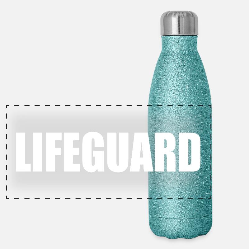lifeguard Gourde isotherme panoramique pailletée 500 ml