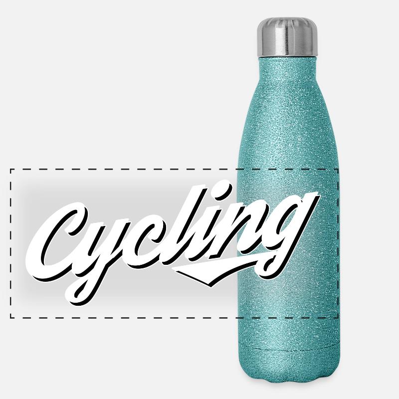 Vélo Vélo Bicycle Gourde isotherme panoramique pailletée 500 ml