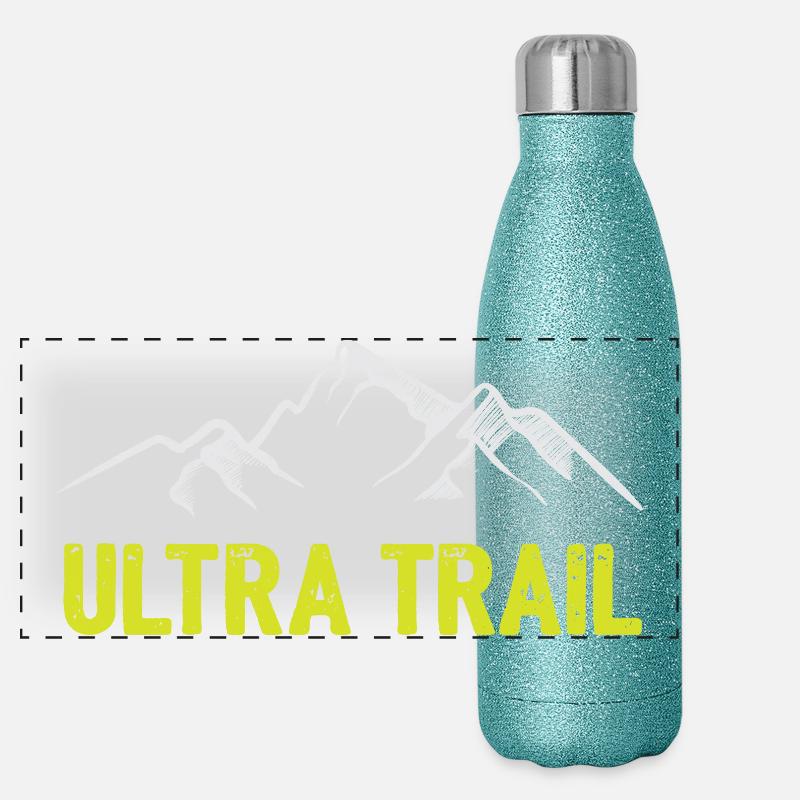 Ultra Trail Gourde isotherme panoramique pailletée 500 ml