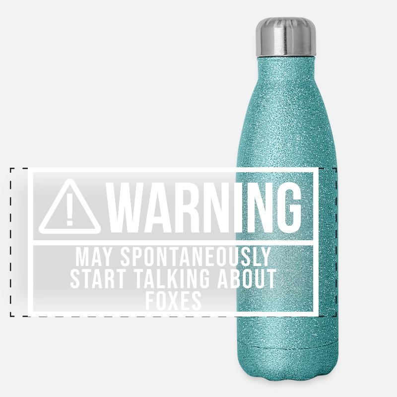 Fuchs Panorama Glitzer Isolierflasche 500 ml