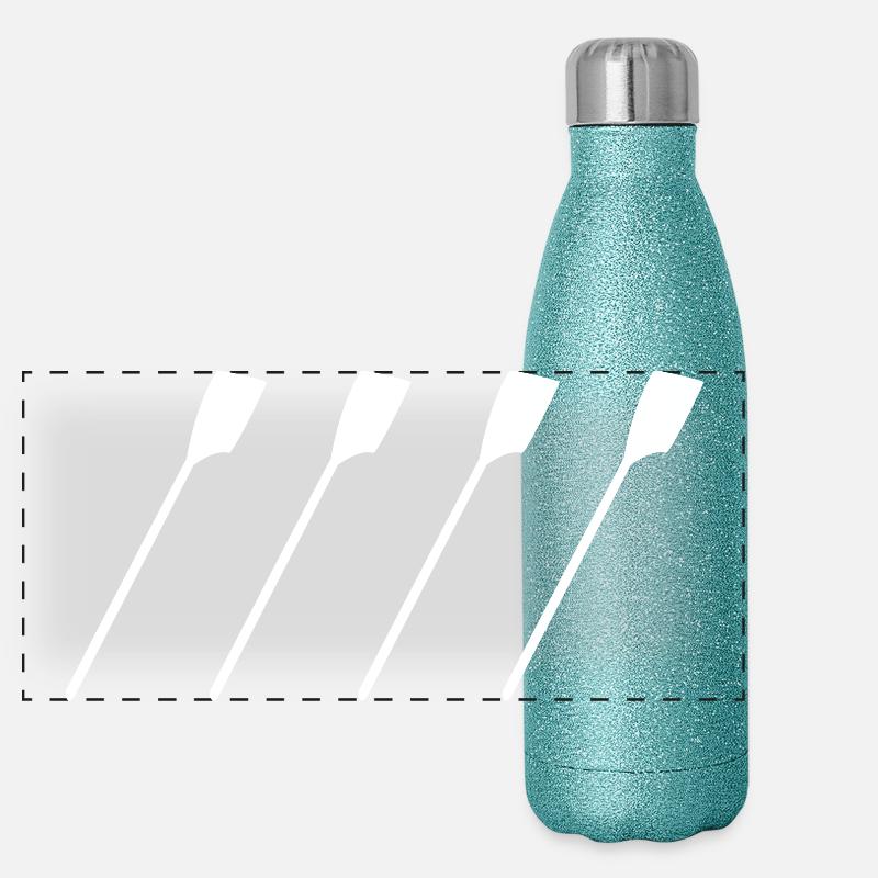 Sangles de gouvernail Gourde isotherme panoramique pailletée 500 ml
