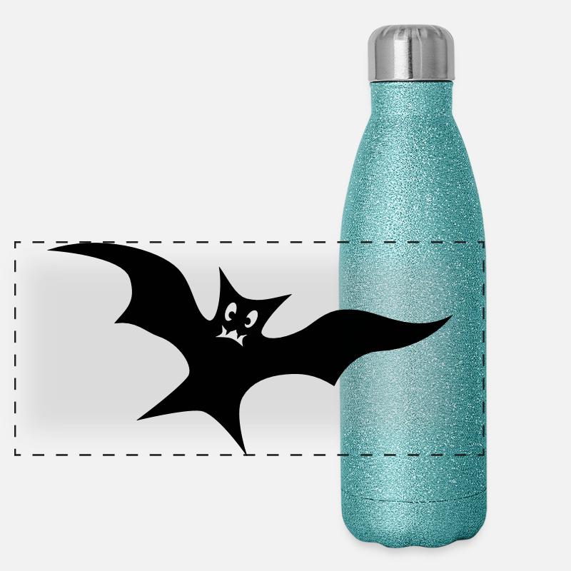Bat Panoramic Glitter Thermal Bottle 500 ml