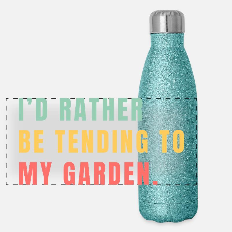 Jardinage Gourde isotherme panoramique pailletée 500 ml