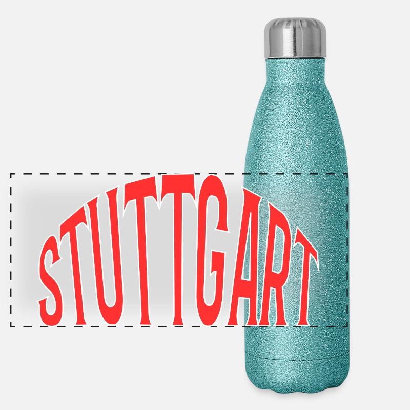 Stuttgart Gourde isotherme panoramique pailletée 500 ml