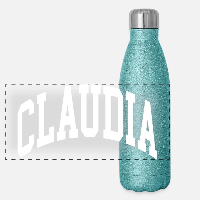 Claudia Gourde isotherme panoramique pailletée 500 ml