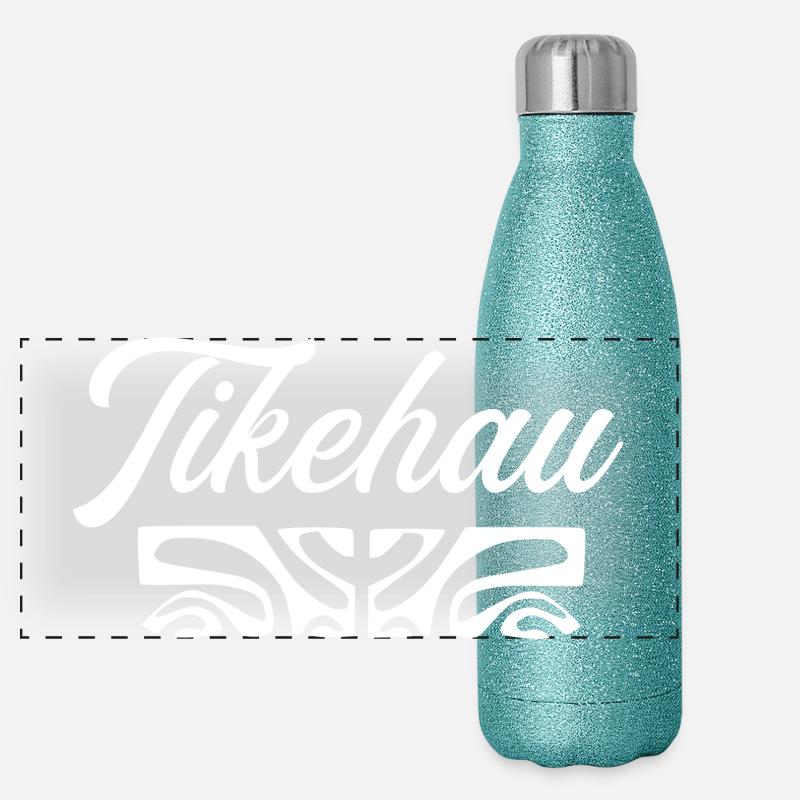 TIKEHAU (blanc) Gourde isotherme panoramique pailletée 500 ml