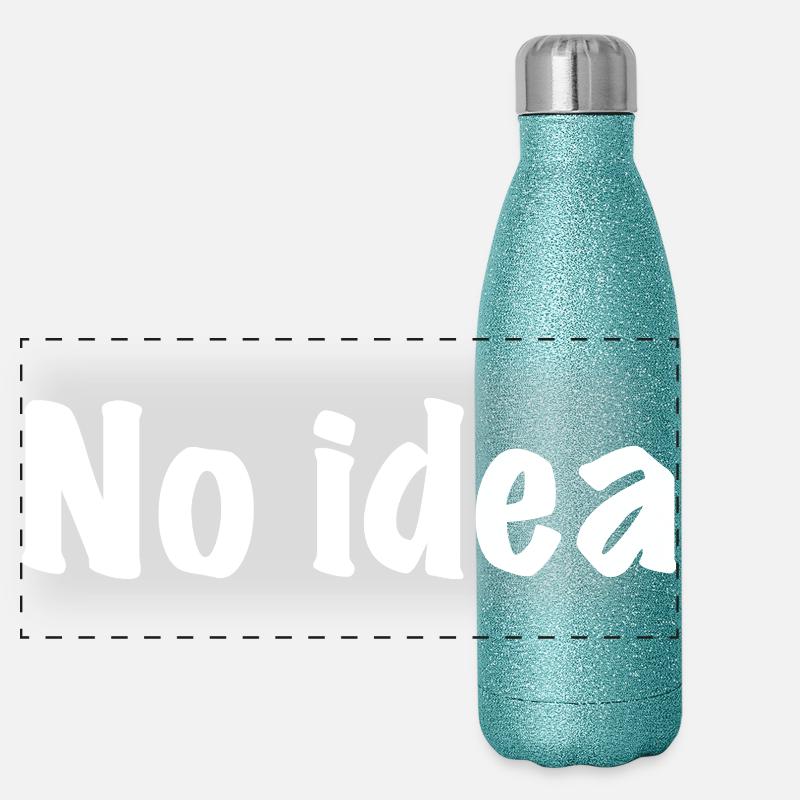 No idea, no idea, no plan, what do I know... Panoramic Glitter Thermal Bottle 500 ml
