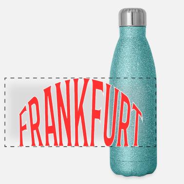 Francoforte Thermos in acciaio inossidabile glitterato