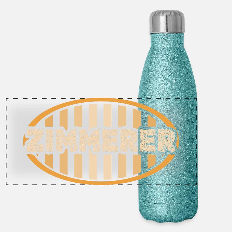 Zimmerer Panorama Glitzer Isolierflasche 500 ml