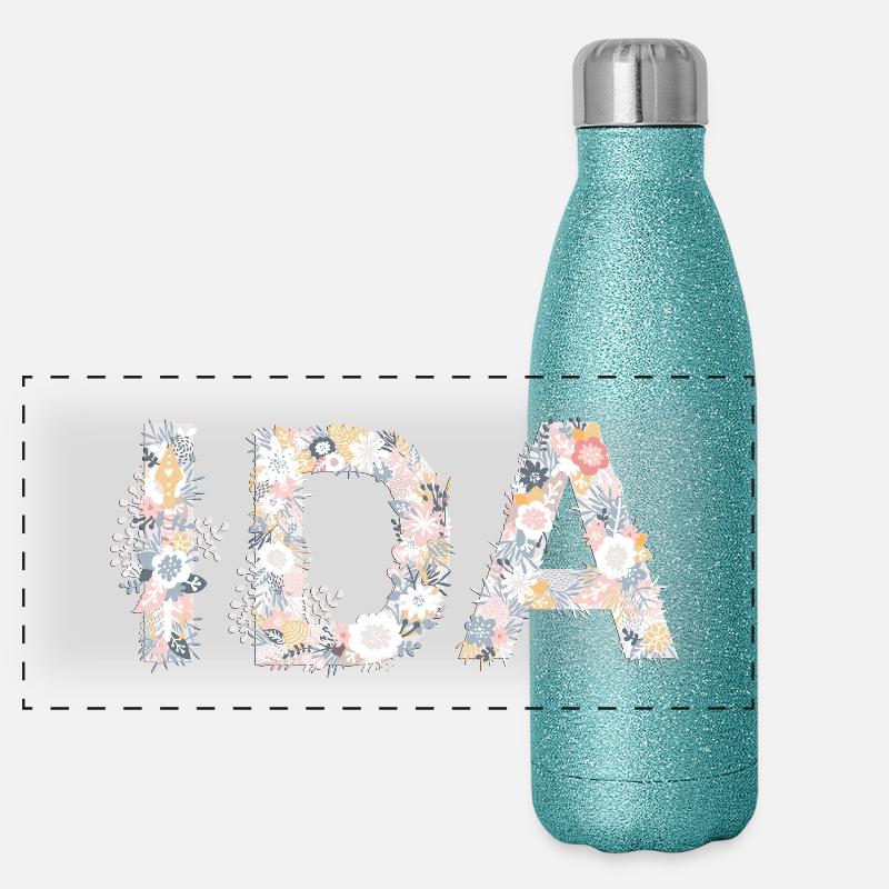 ida Panorama Glitzer Isolierflasche 500 ml