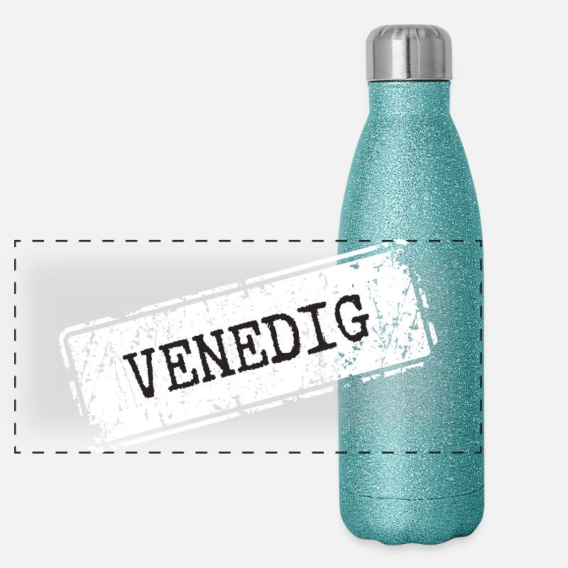 Venice Panoramic Glitter Thermal Bottle 500 ml