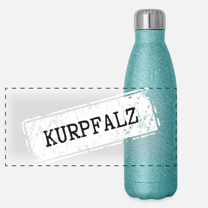 Conception d'impression sous licence Kurrhatz Gourde isotherme panoramique pailletée 500 ml