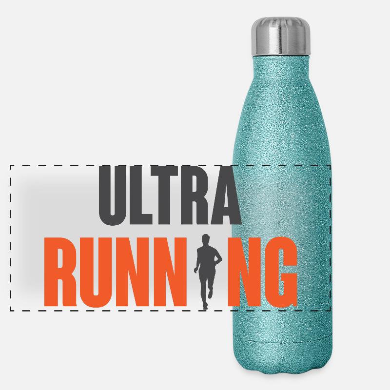 Ultra course Gourde isotherme panoramique pailletée 500 ml