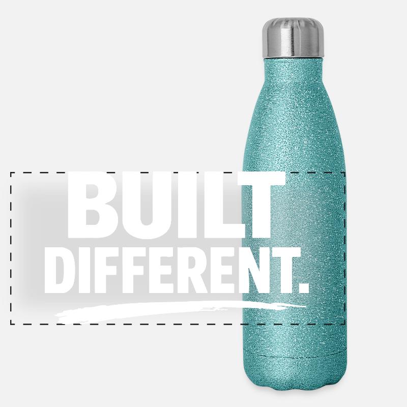 Anders gebaut Panorama Glitzer Isolierflasche 500 ml