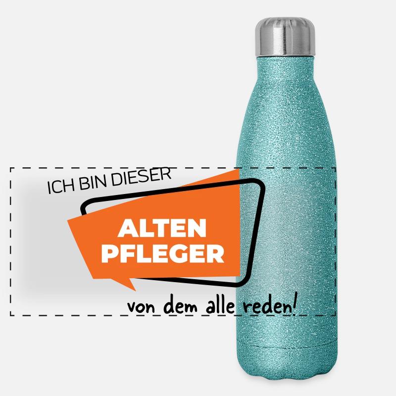 Panorama Glitzer Isolierflasche 500 ml