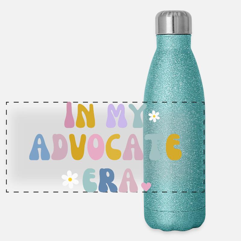 À mon époque d’avocat Gourde isotherme panoramique pailletée 500 ml