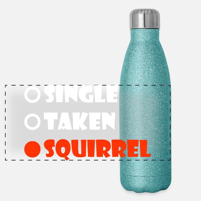 Écureuil Pris à l’Unité Gourde isotherme panoramique pailletée 500 ml