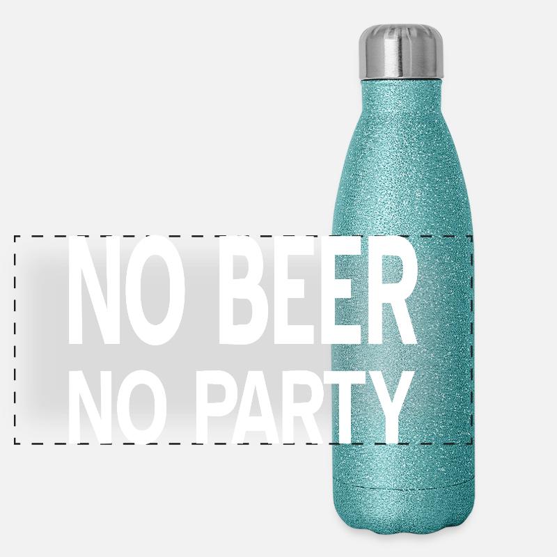 Øl Termoflaske i rustfrit stål med glimmer