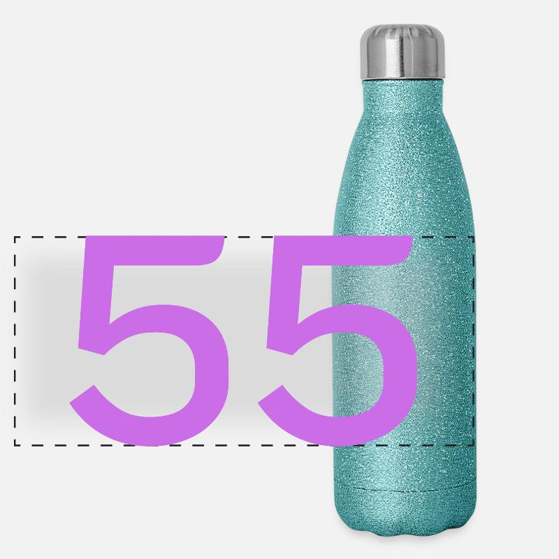 Panorama Glitzer Isolierflasche 500 ml