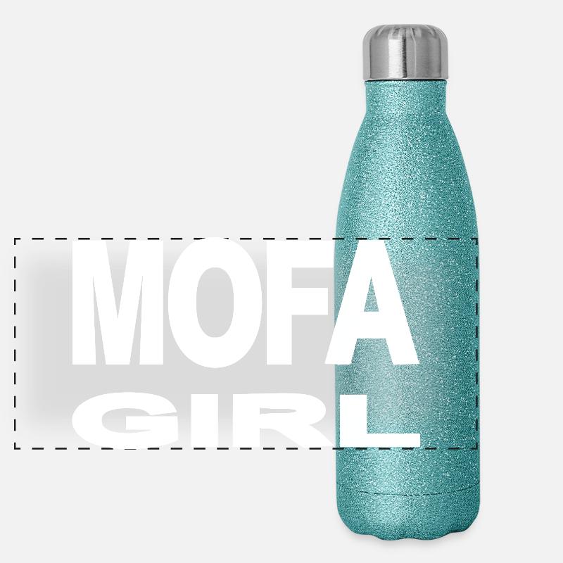 Moped Panoramic Glitter Thermal Bottle 500 ml