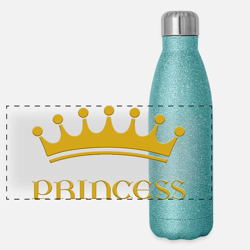 Princesse Gourde isotherme panoramique pailletée 500 ml