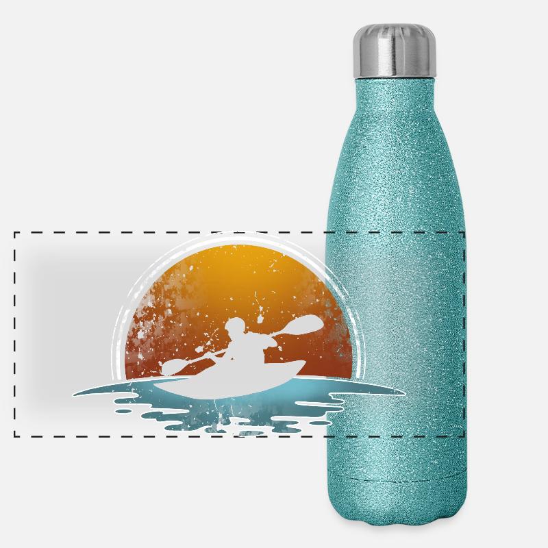 Kayak Gourde isotherme panoramique pailletée 500 ml