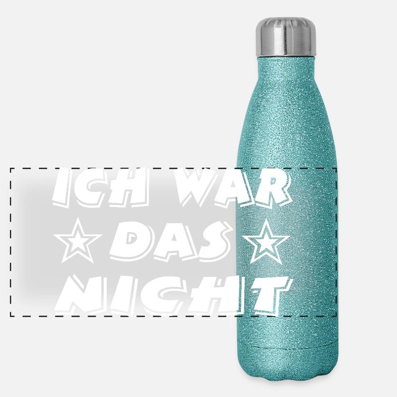 Auto Panorama Glitzer Isolierflasche 500 ml