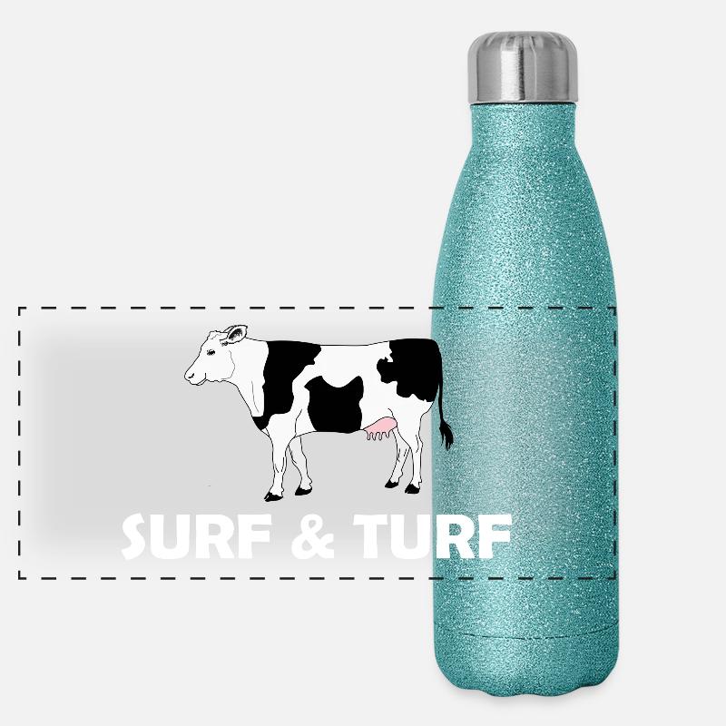 TERRE ET MER Gourde isotherme panoramique pailletée 500 ml