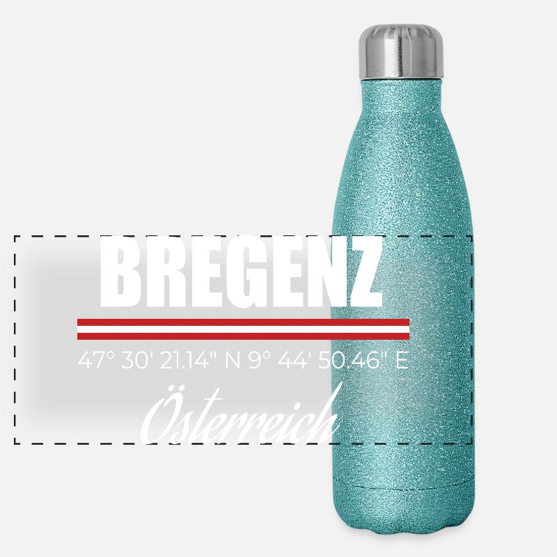 Bregenz Gourde isotherme panoramique pailletée 500 ml