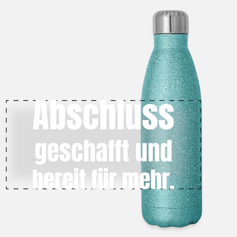 Graduation completed and ready for more Panoramic Glitter Thermal Bottle 500 ml