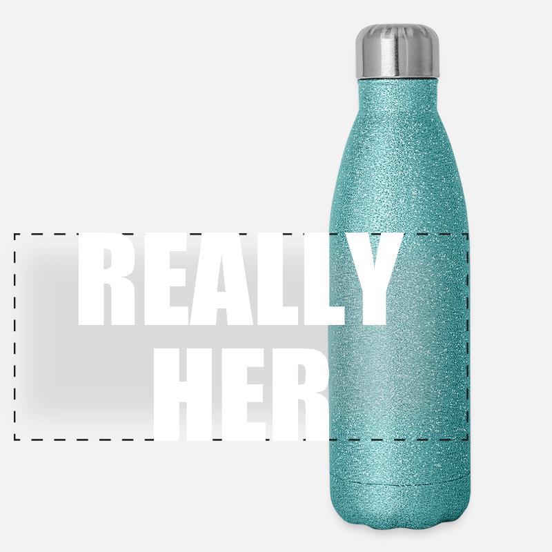 really her Panorama Glitzer Isolierflasche 500 ml