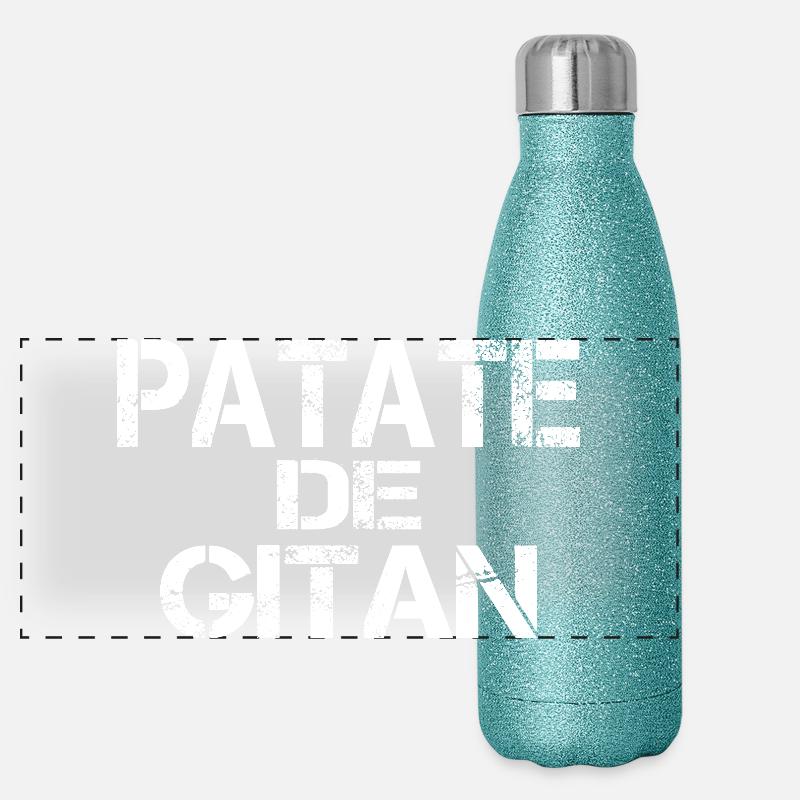 Patate de GITAN Gourde isotherme panoramique pailletée 500 ml