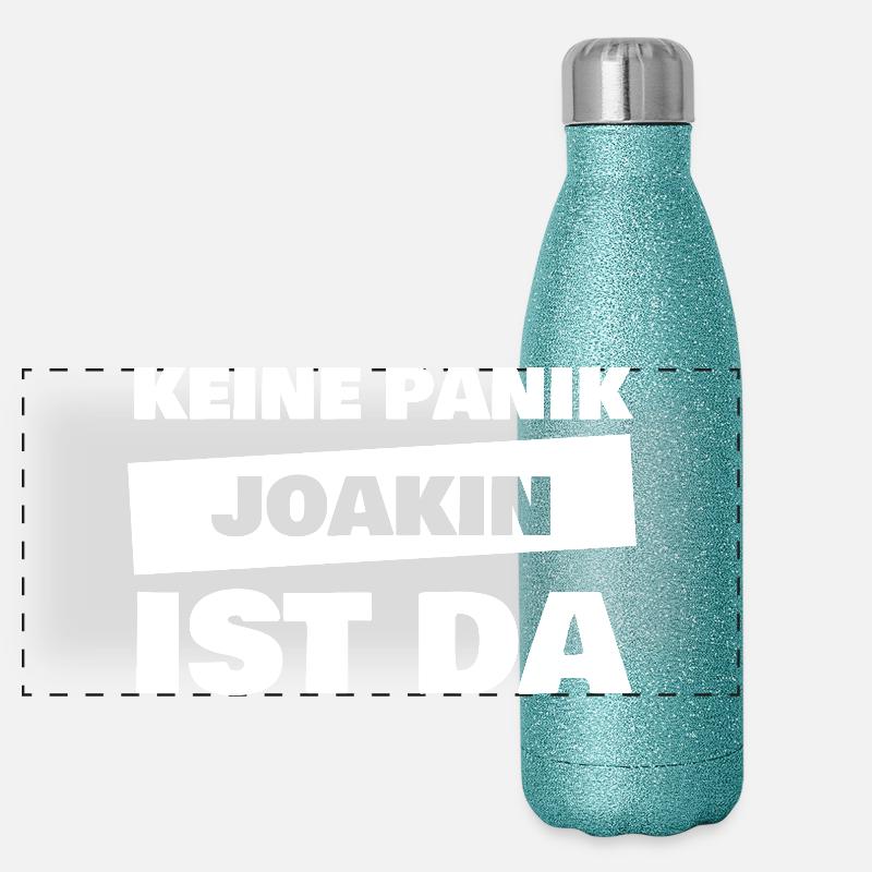 Joakin comme prénom Gourde isotherme panoramique pailletée 500 ml